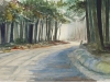 Catskill Morning, watercolor, 22x28, Allen Taylor