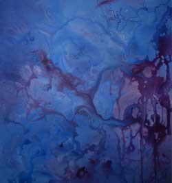 Untitled Blue and Purple