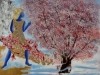 4.-Cherry-Blossom-1-Persephony-returns-Springtime.-71-x-93-cm-28-x-36.6-ins.