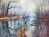 Duke Island Park in Fog_