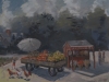 Flower Stall chickens