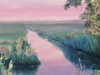 Daniella Toscanini, "Lavender Passage", Acrylic, 24"x20"
