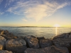 Barnegat inlet Panorama at Sunrise