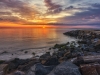 North Wildwood Sunrise Over the Jettys