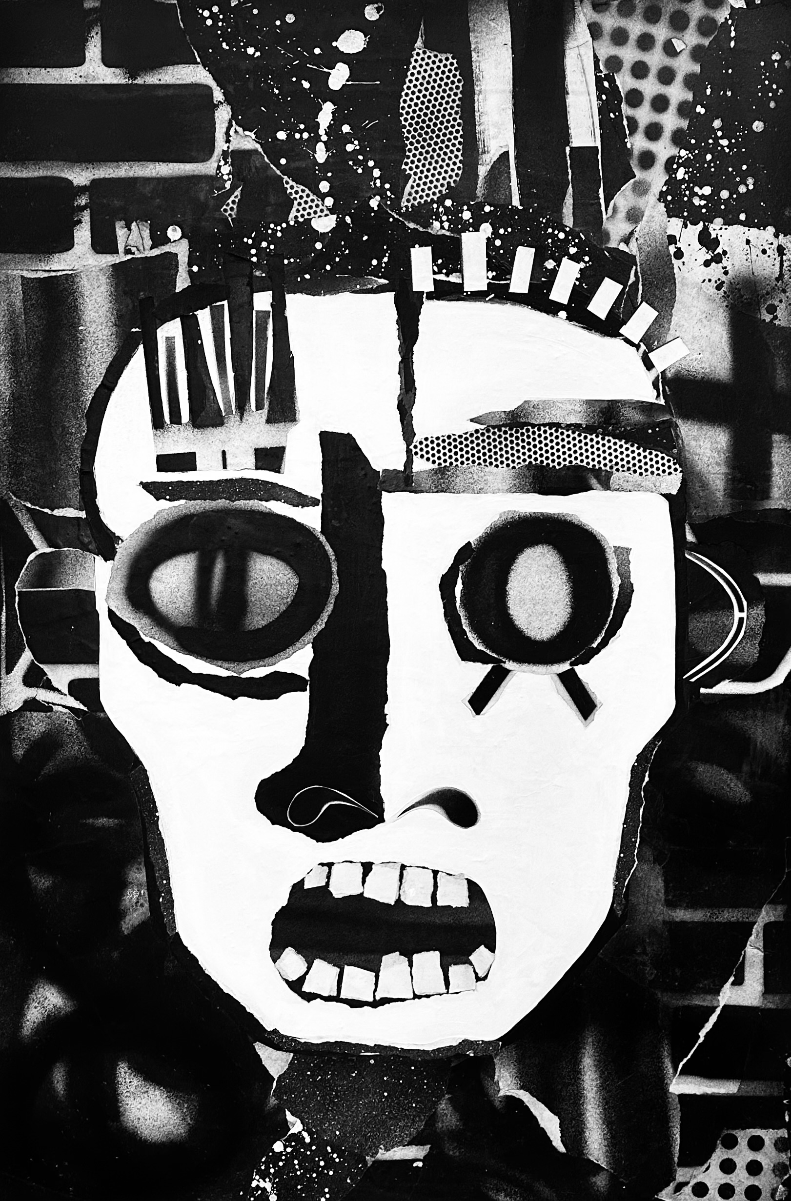 9.-Josephine-Barreiro_Detox-The-Mind_acrylic-spray-paint-on-paper-on-canvas_36-x-24-in.