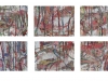 Loops-No.1-234-5-6-oil-on-paper-each-image-12_H-X-16_W-3-framed-pieces-each-32_H-X-20_W-2016