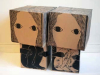 Tina Hyun Jin Kim "Childhood" 2012 Installation Upper Cubes Approx 10 in lower cubes Approx 8 Woodcut