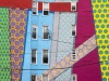 Wall mural and windows in Little India section of Jersey City Wall mural and windows in Little India section of Jersey City